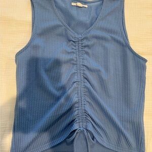 O'Neill Blue Ruched Tank Top